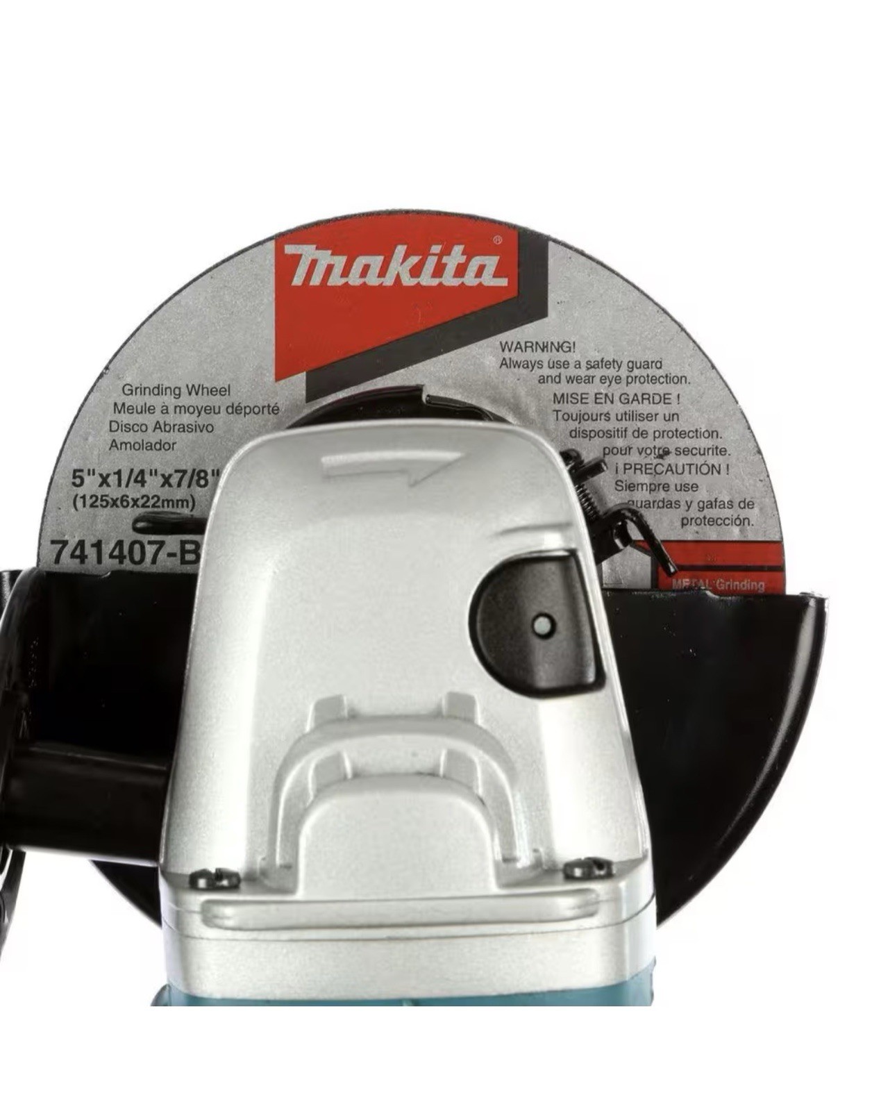 Makita 5” SJS 12 Amp High-Power Angle Grinder 9565CV 120V 127mm (NEW)