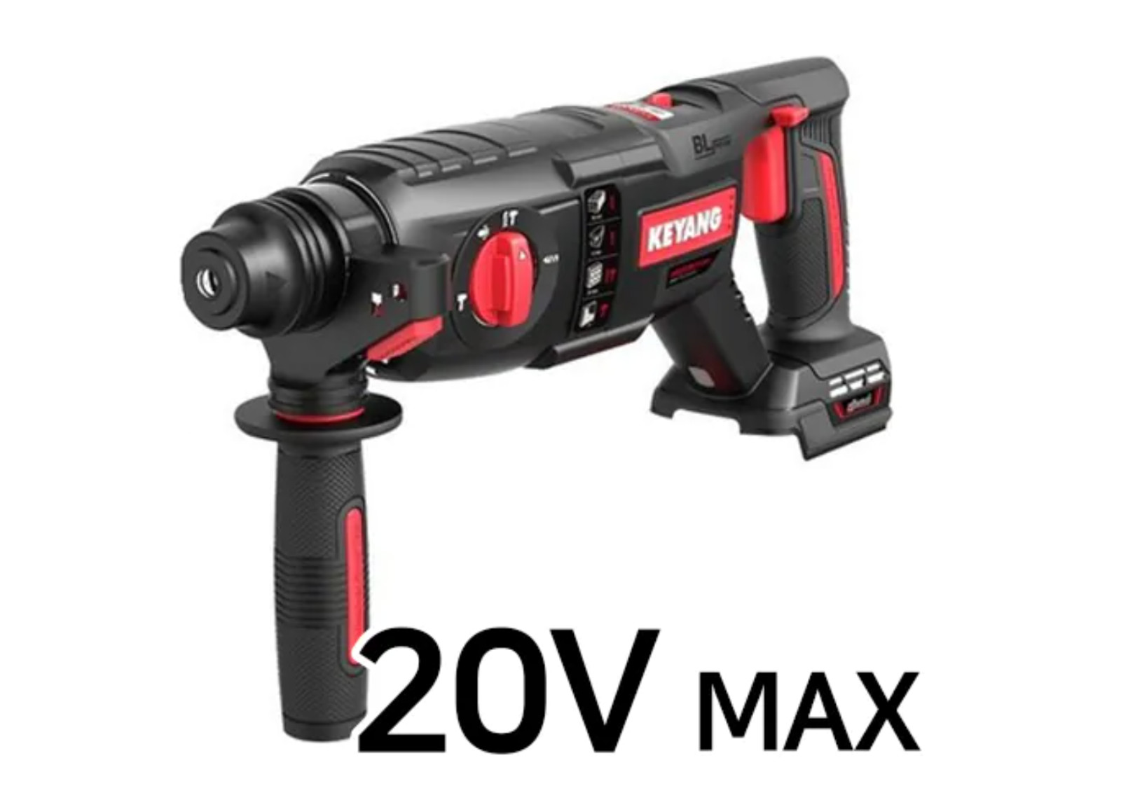 KEYANG HD20BLH-26V 2×5.0Ah BL 20V Max 2.5 J 950rpm 100Nm LED 7.2Lb Charger220V