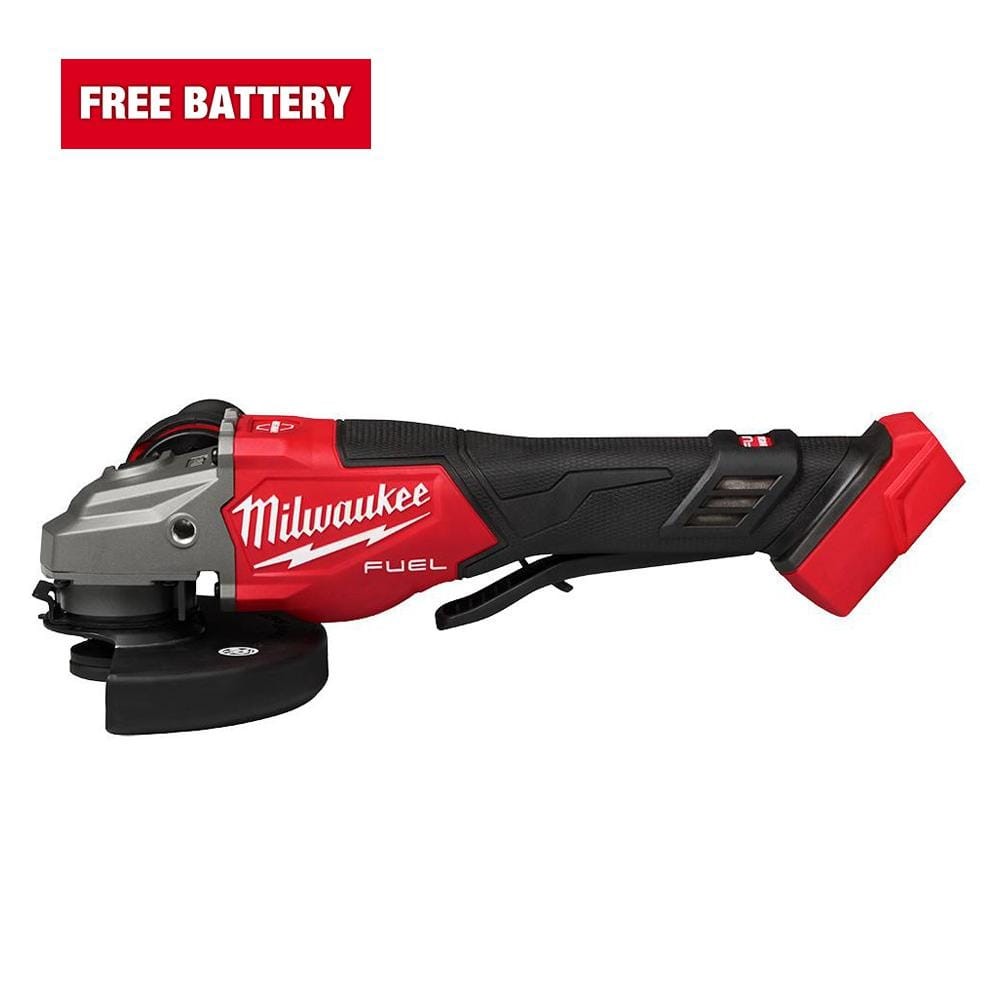 M18 FUEL 18-Volt Lithium-Ion Brushless Cordless 4-1/2 in./6 in. Braking Grinder