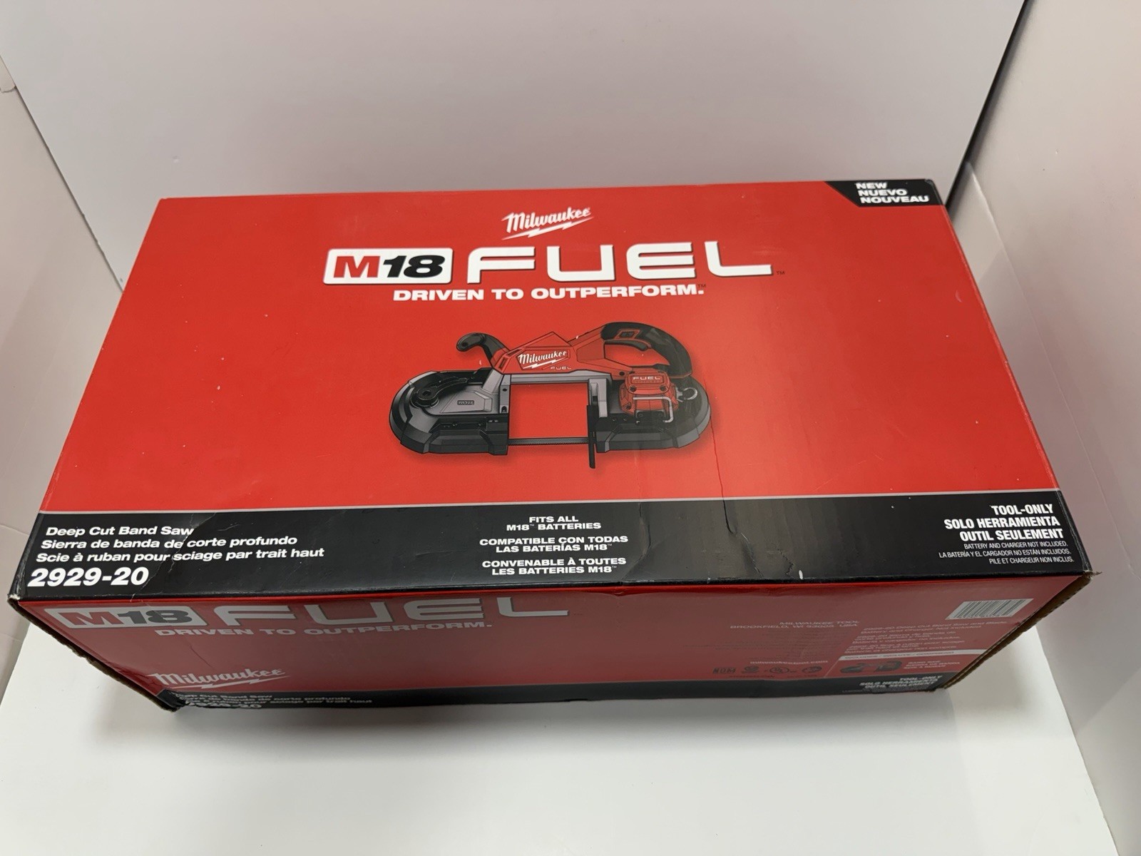 Milwaukee 2929-20 M18 FUEL Deep Cut Band Saw Cordless Brushless 18V