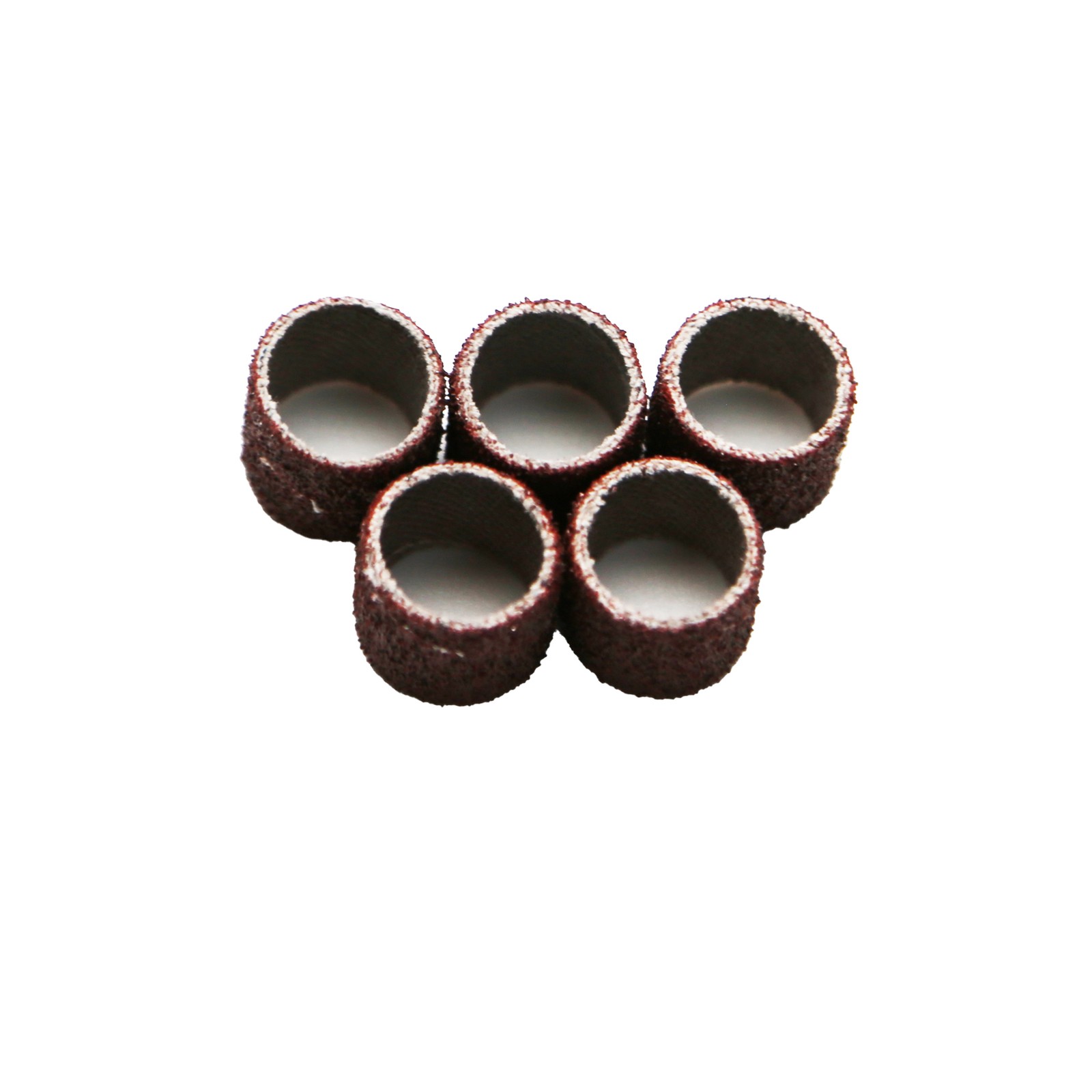 TMAX 100pc 3/8&Prime; Sand Drum Grit 80 with 2 pc 1/8&Prime; Mandrel for Dremel Rotary Tools