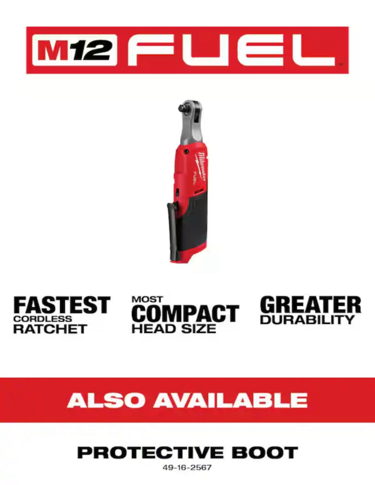 Milwaukee 2567-20 12V High Speed Ratchet 3/8 Tool Only
