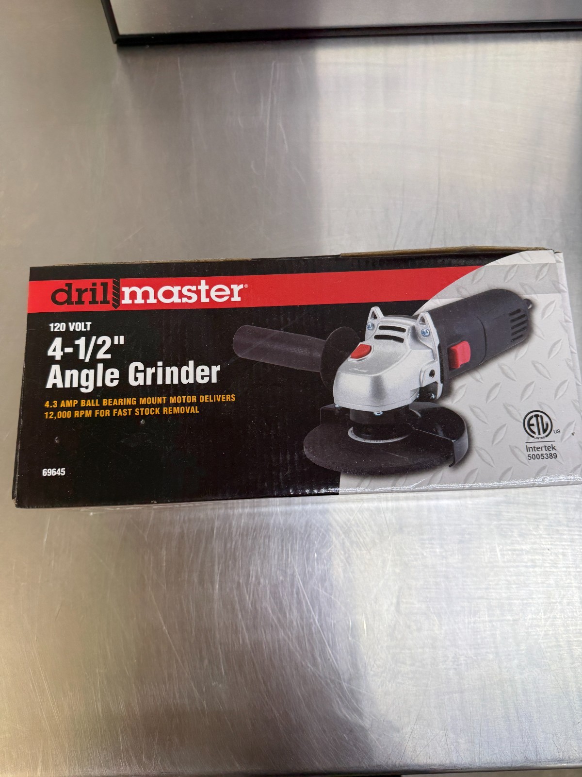 Drill Master 4 1/2 Angle Grinder